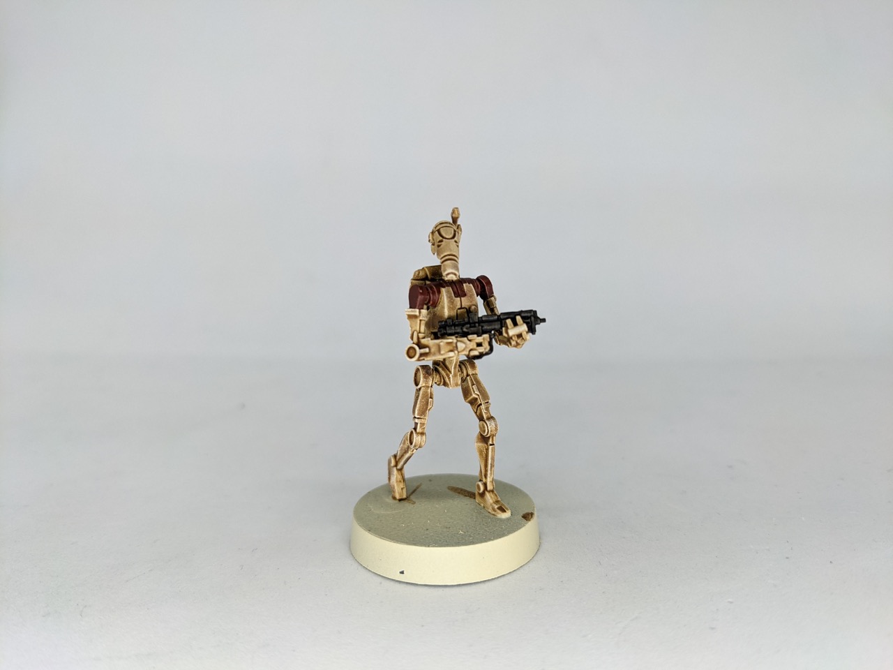 How to paint Star Wars Legion Battle Droids Quick and Easy