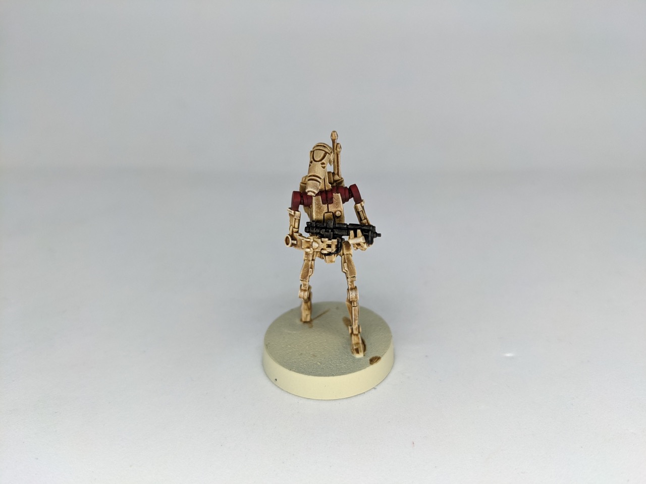 How to paint Star Wars Legion Battle Droids Quick and Easy