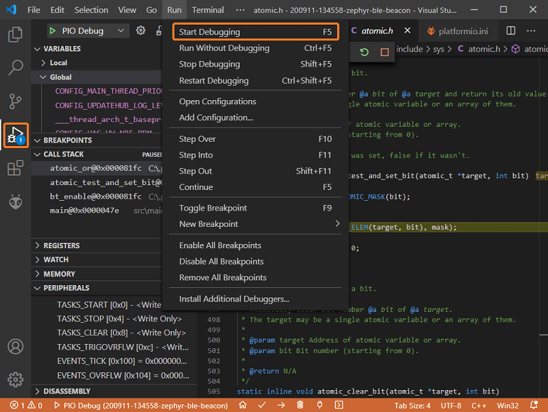 Enabling PlatformIO and Zephyr on custom hardware Zephyr Project