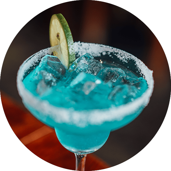 Blue lagoon cocktail Piola