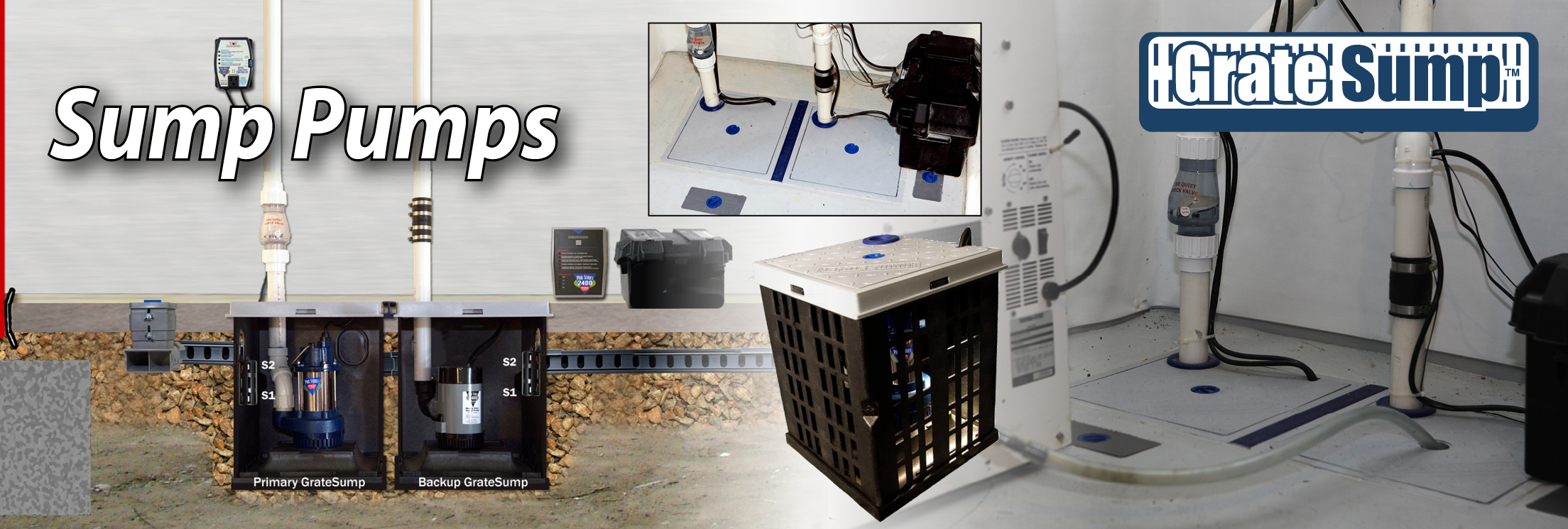 Sump Pumps Pioneer Basement