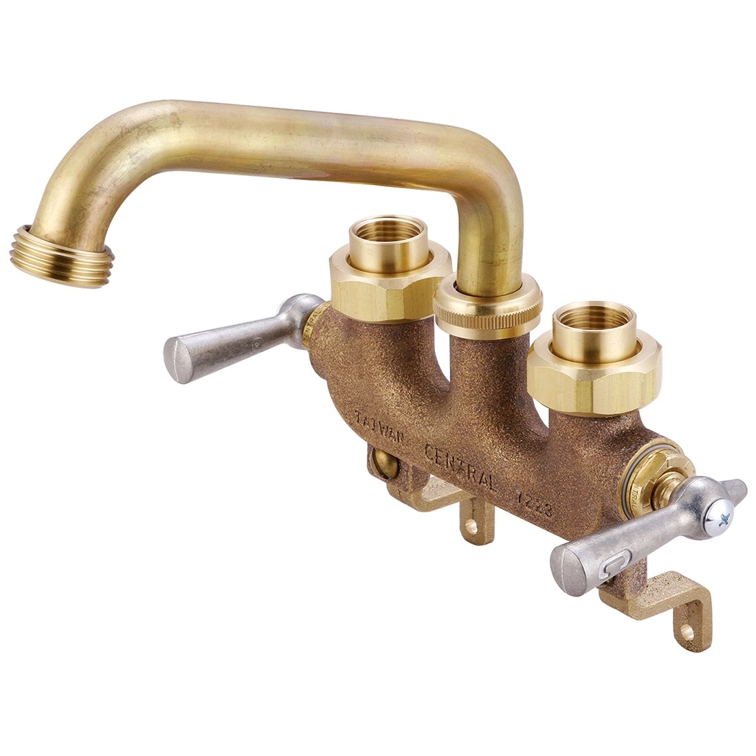 Central Brass Two Handle Laundry Faucet