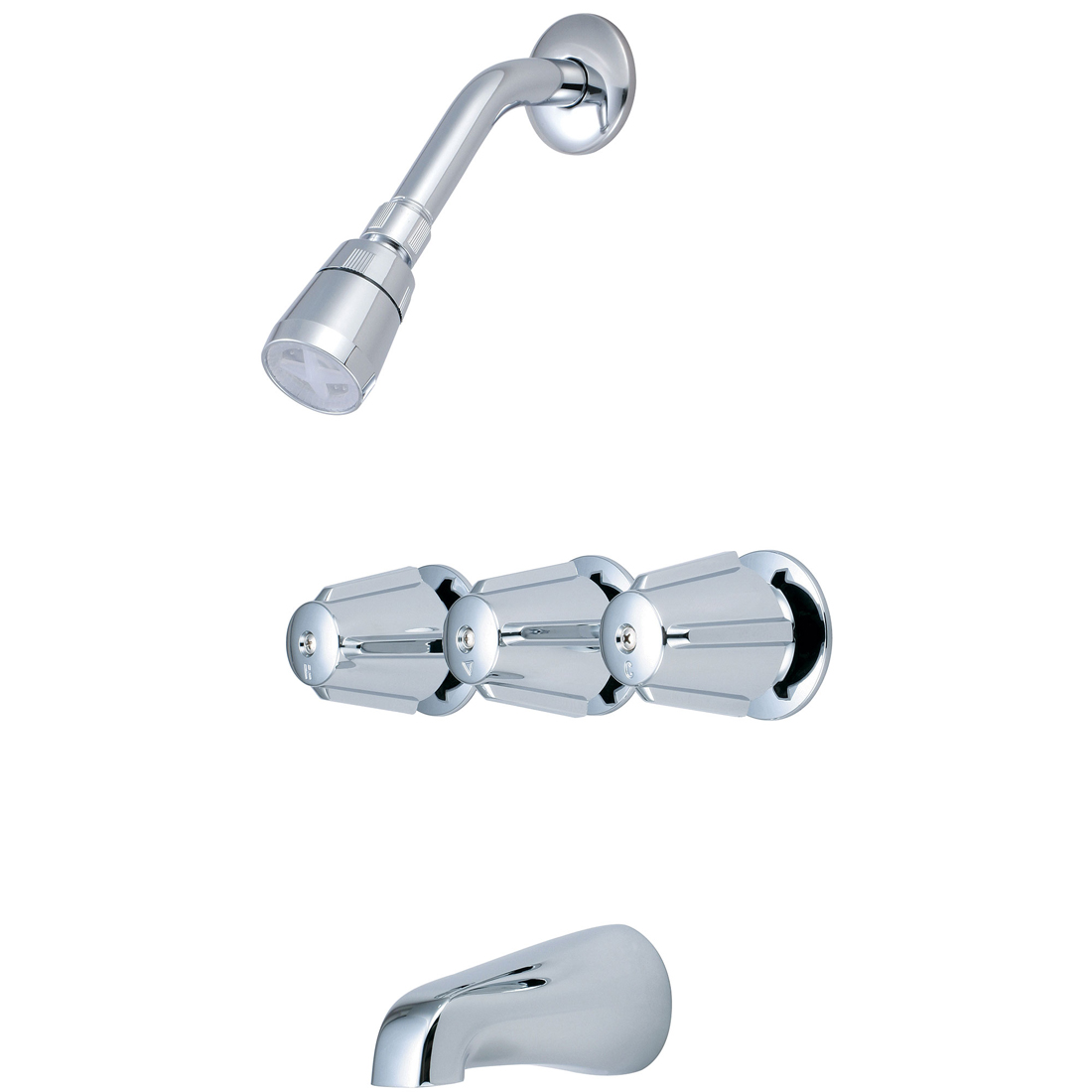 Three Handle Tub/Shower Set Pioneer Industries