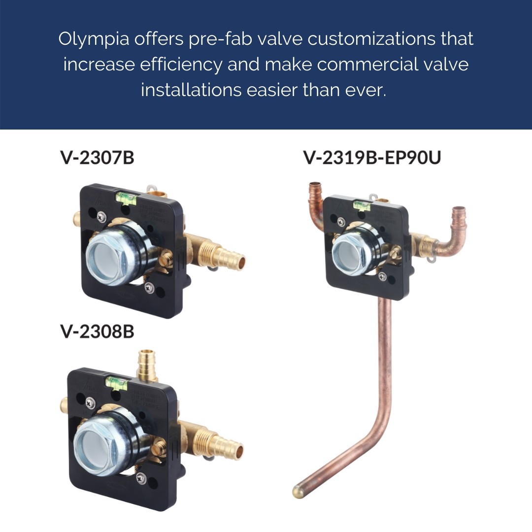 Olympia Tub and Shower Valves Pioneer Industries
