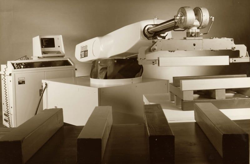 The first industrial robot Pioneer Industrial Systems