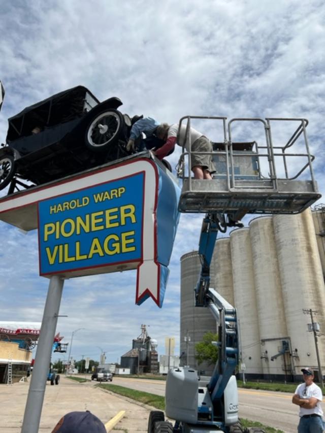 Restoration Progress Pioneer Village Minden, NE