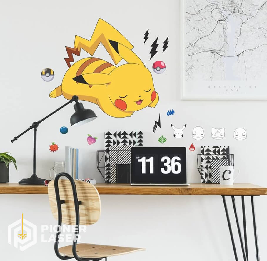 Wall Sticker Anime » Pioner Laser