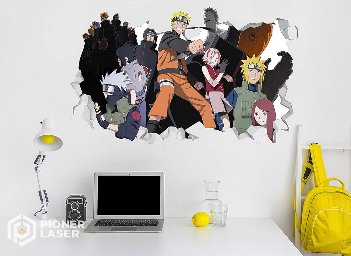 Wall Sticker Anime » Pioner Laser
