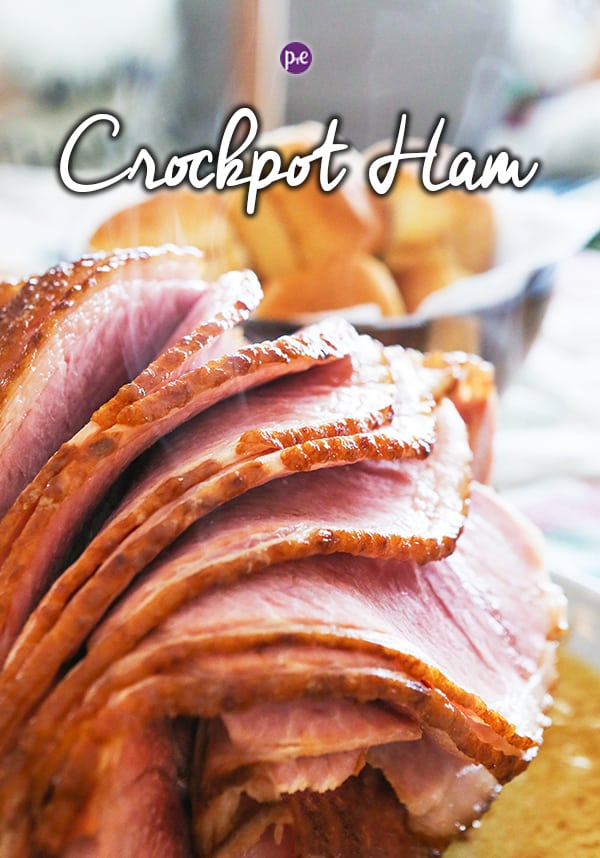 Crockpot Ham with Pineapple Juice Perfect Holiday Meal! Pip and Ebby