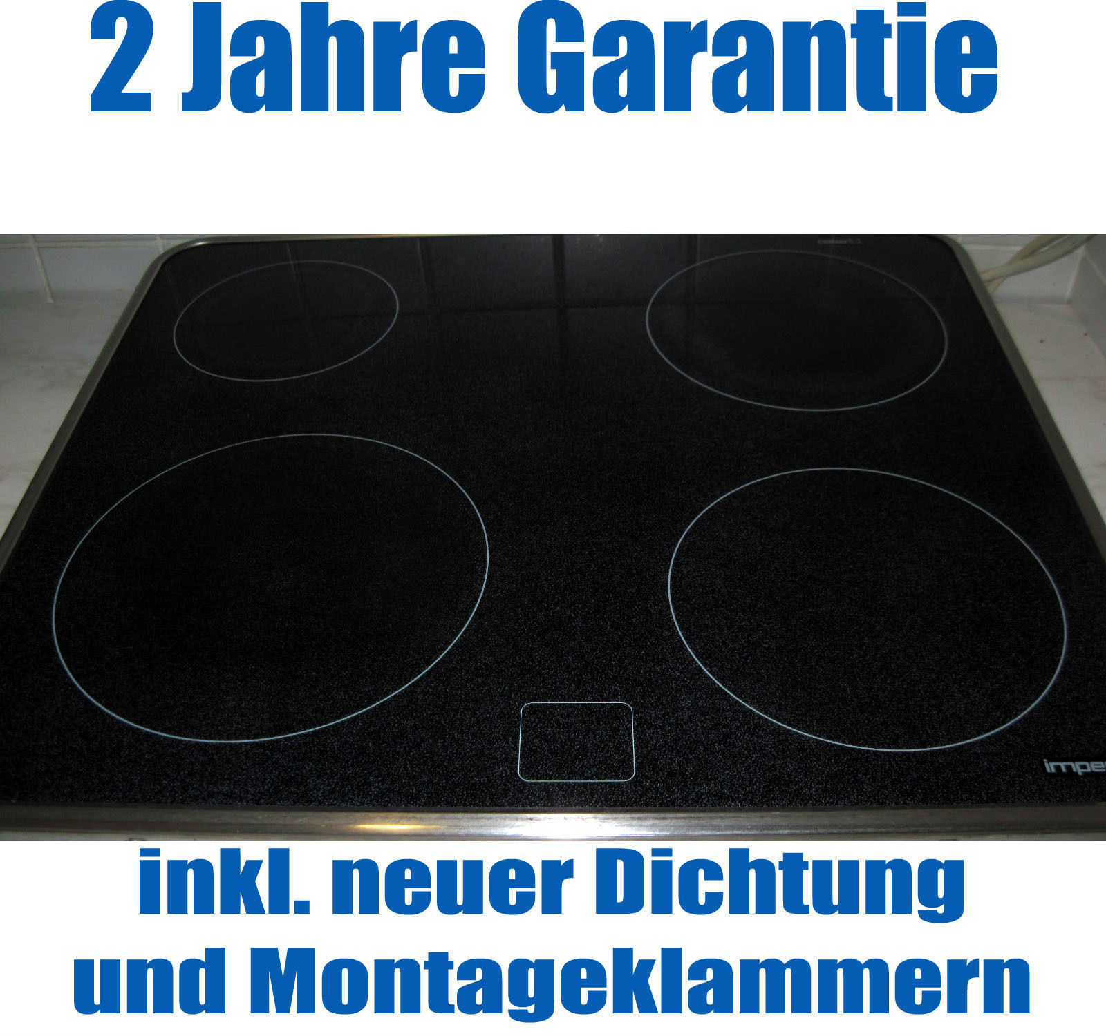 Imperial CXSN 3960 Kochfeld mit Schott Ceran® Glaskeramik.HiLight.= Miele
