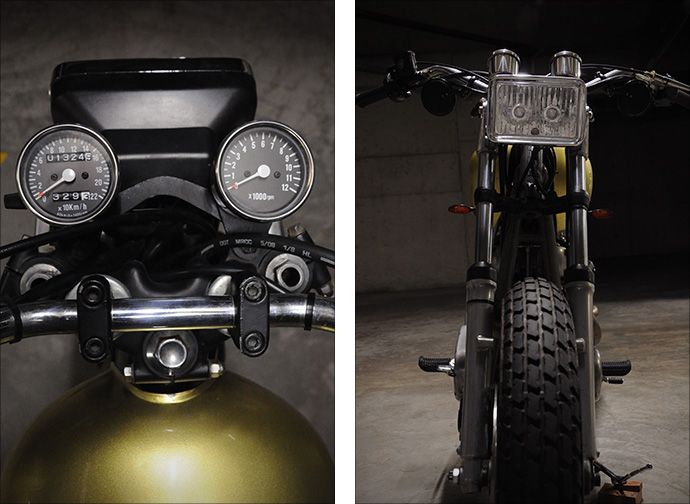 Matt Machine's 1978 XS650 Street Tracker