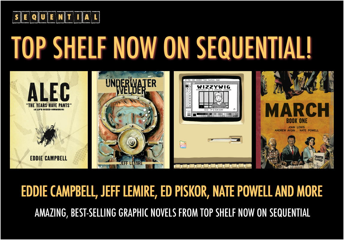 Top Shelf Comics and SEQUENTIAL to release new digital graphic novel