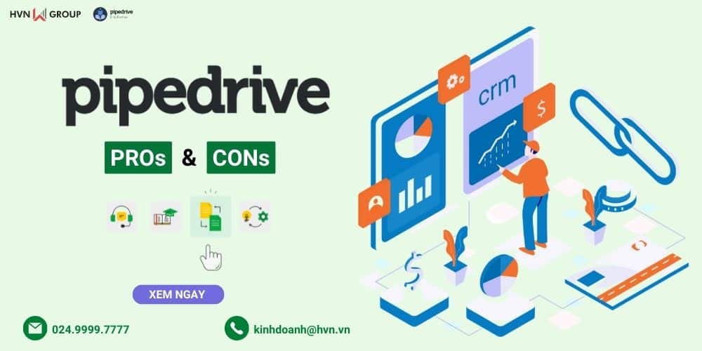 Pipedrive pros and cons Bức tranh khách quan về Pipedrive