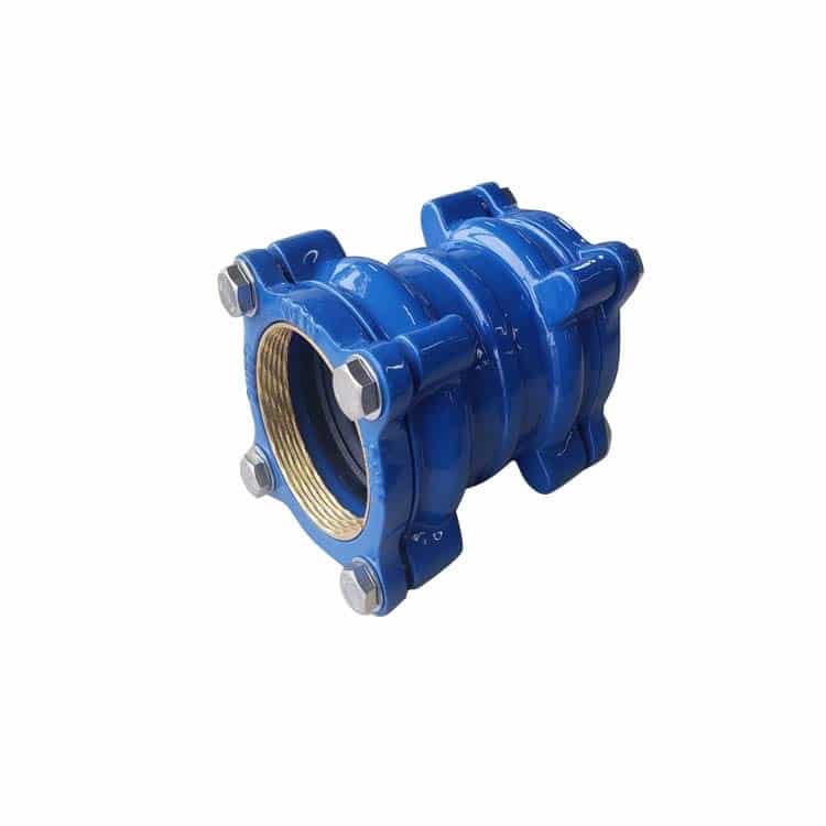 Coupling for HDPE pipe ductile iron pipe fitting and valvefactory