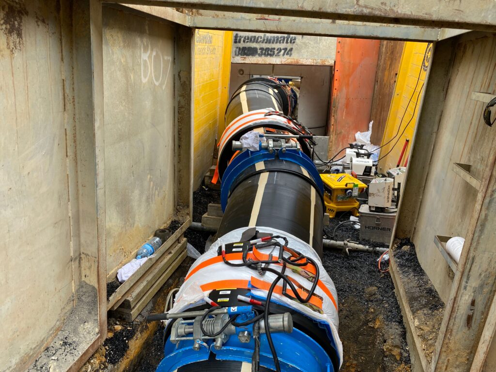 Polyethylene Pipe Butt and Electrofusion Welding Pipeline & Civil