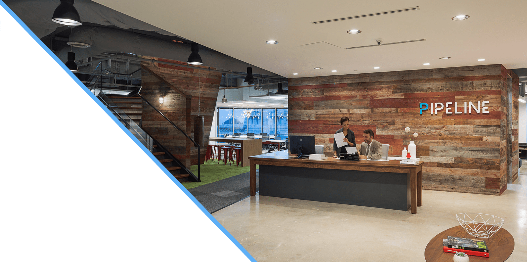 About us Pipeline Shared Workspace An office that Works for you.