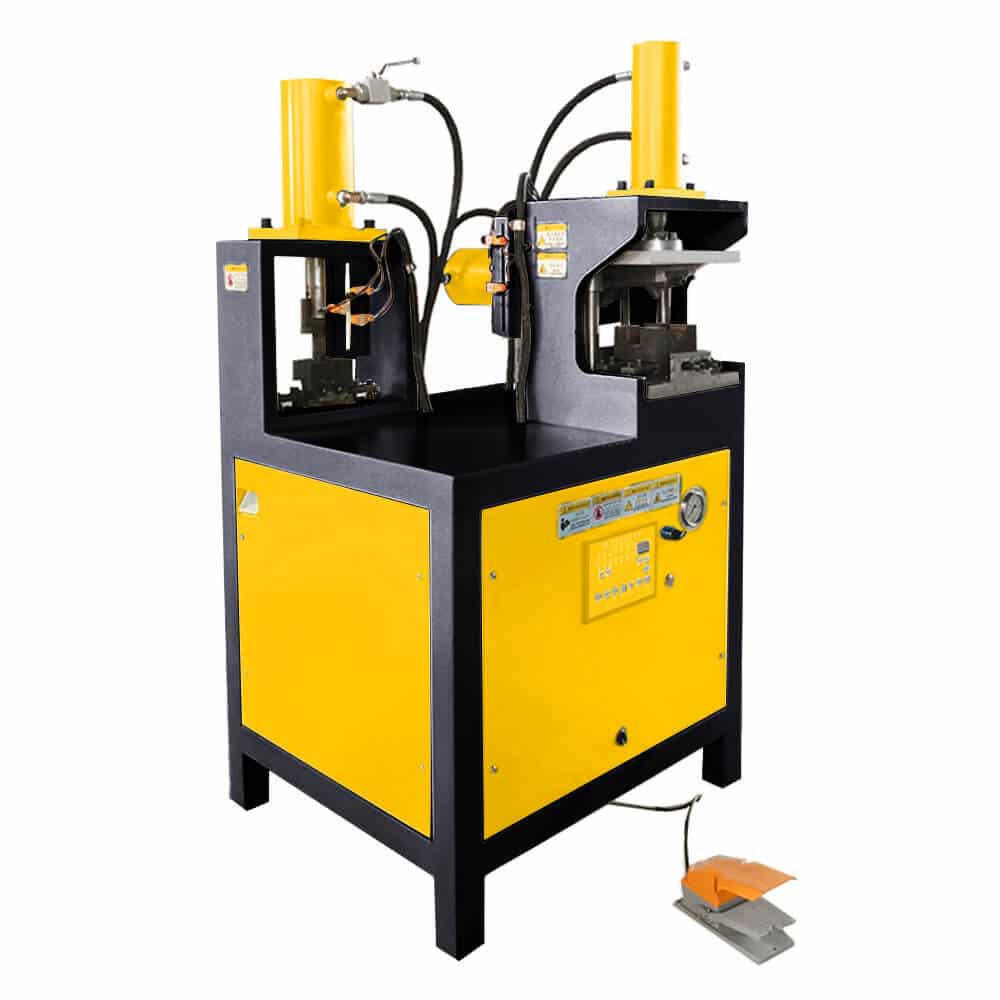 2 in 1 Angle Notching Punching Machine Ruiguang Machinery Leading