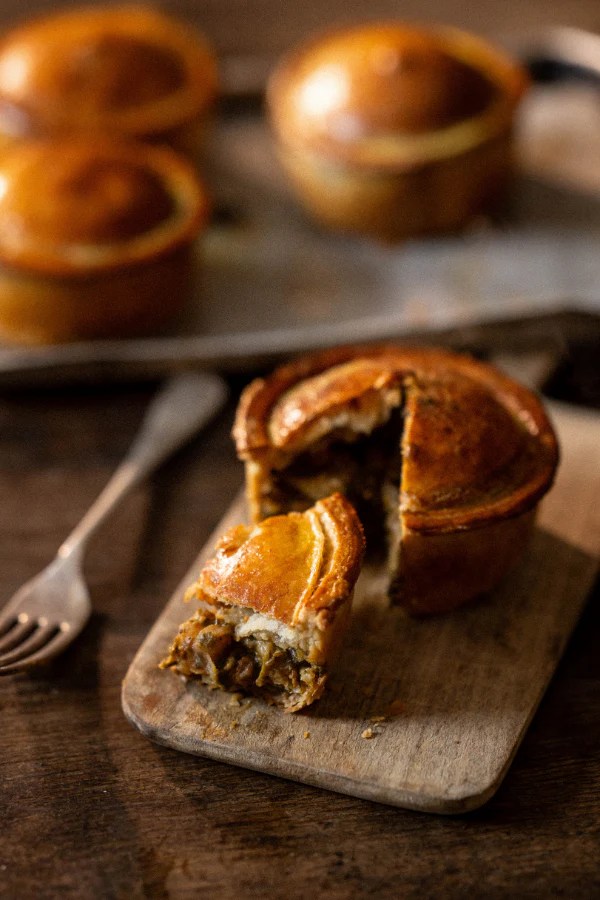 Handmade Saag Aloo Pies Pipers Farm