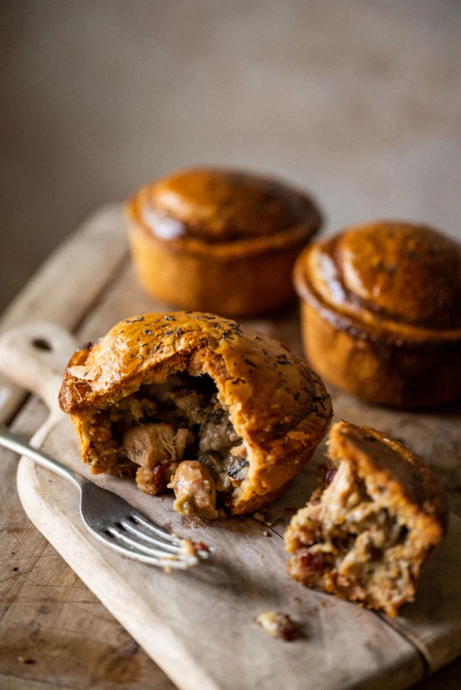 Handmade Turkey Pies Pipers Farm