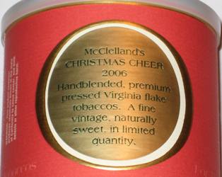 Mcclelland Christmas Cheer 2022 Mcclelland Christmas Cheer 2006 – Pipe Tobacco Reviews | Pipesmagazine.com