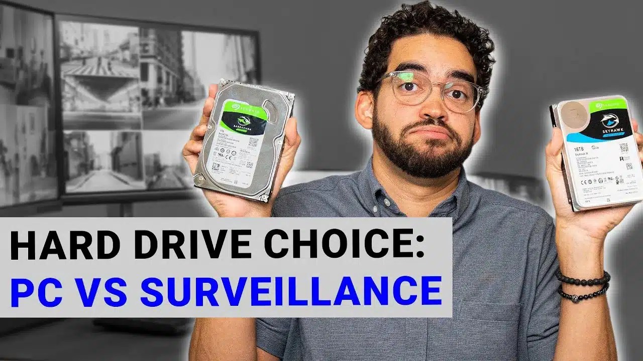How to Choose the Right Hard Drive for Your Surveillance System / PC vs