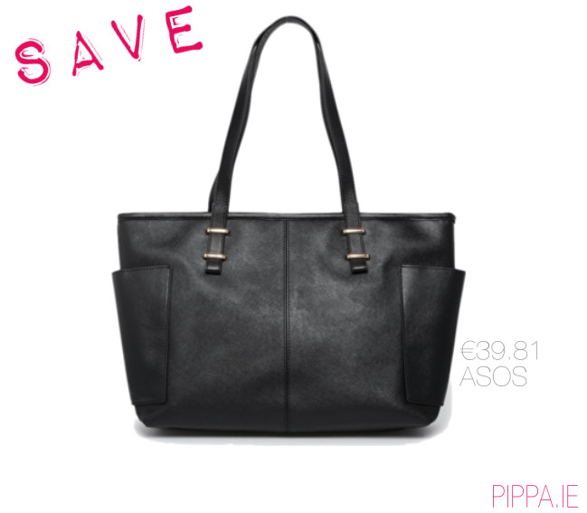 Save / Spend / Splash Out The Classic Black Tote Bag Pippa O'Connor