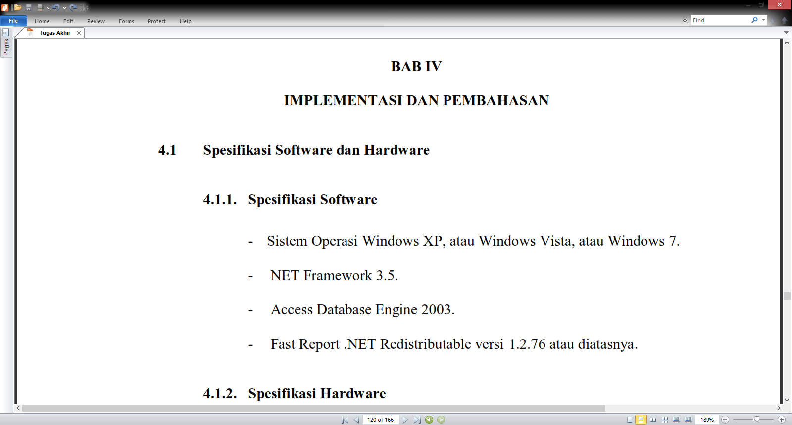 Isi Bab 4 Skripsi Teknik Informatika Ide Judul Skripsi