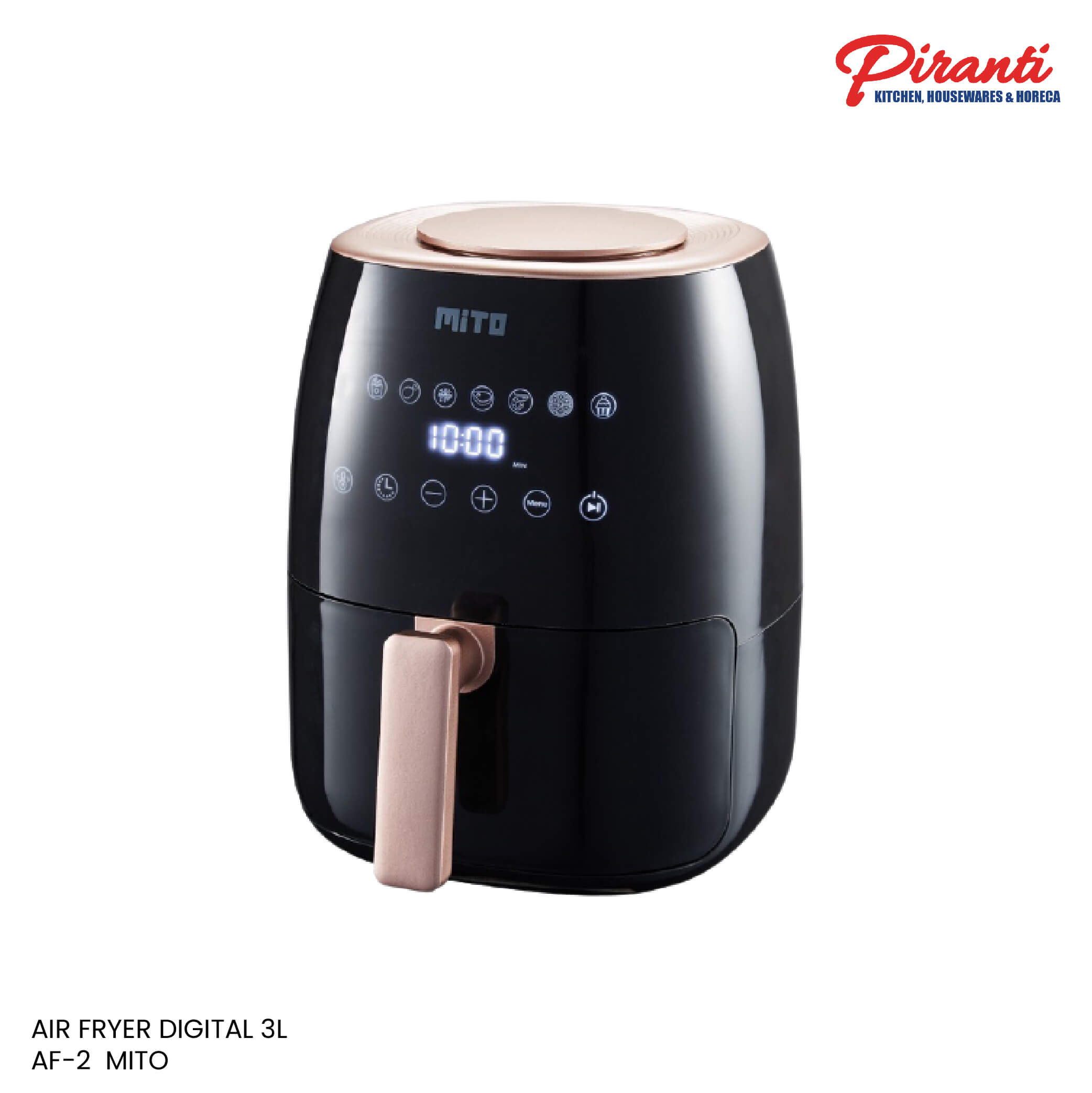 Digital Air Fryer 3L Mito DigiFry Go AF2 Piranti.id