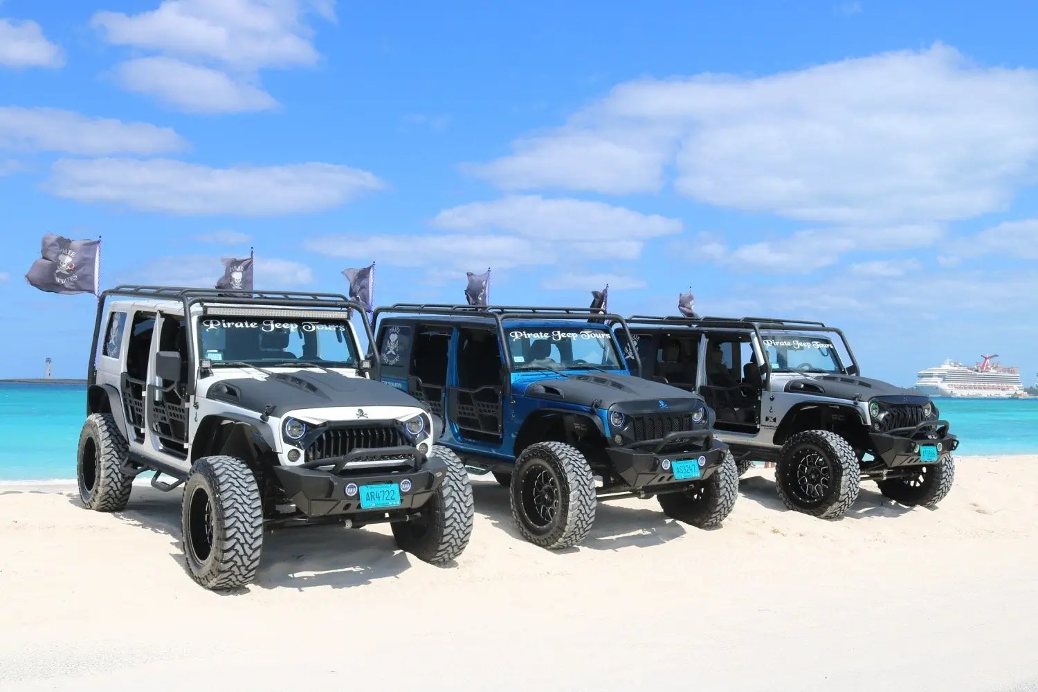 The Ultimate Bahamas Pirate Adventure! Pirate Jeep Tours, Nassau, The