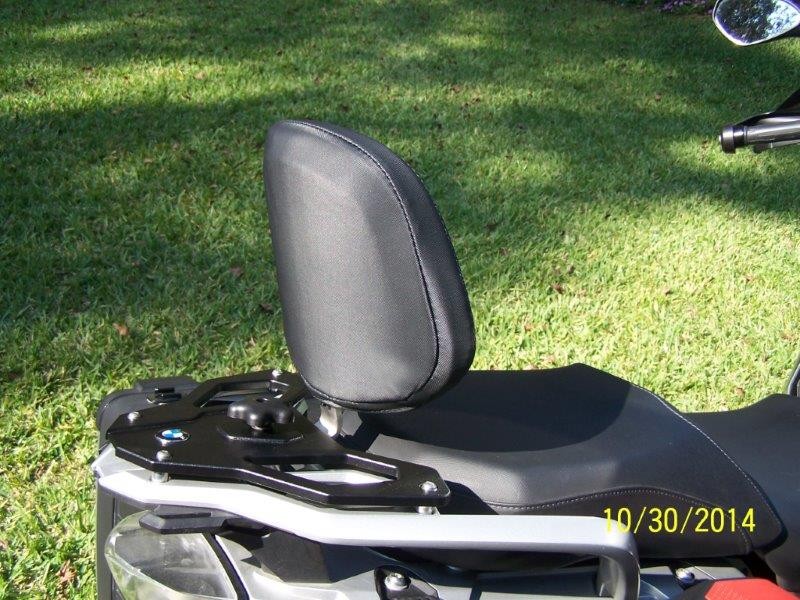 The R1200GS LC Stealth Backrest from Pirates' Lair at 828.628.7093 EST