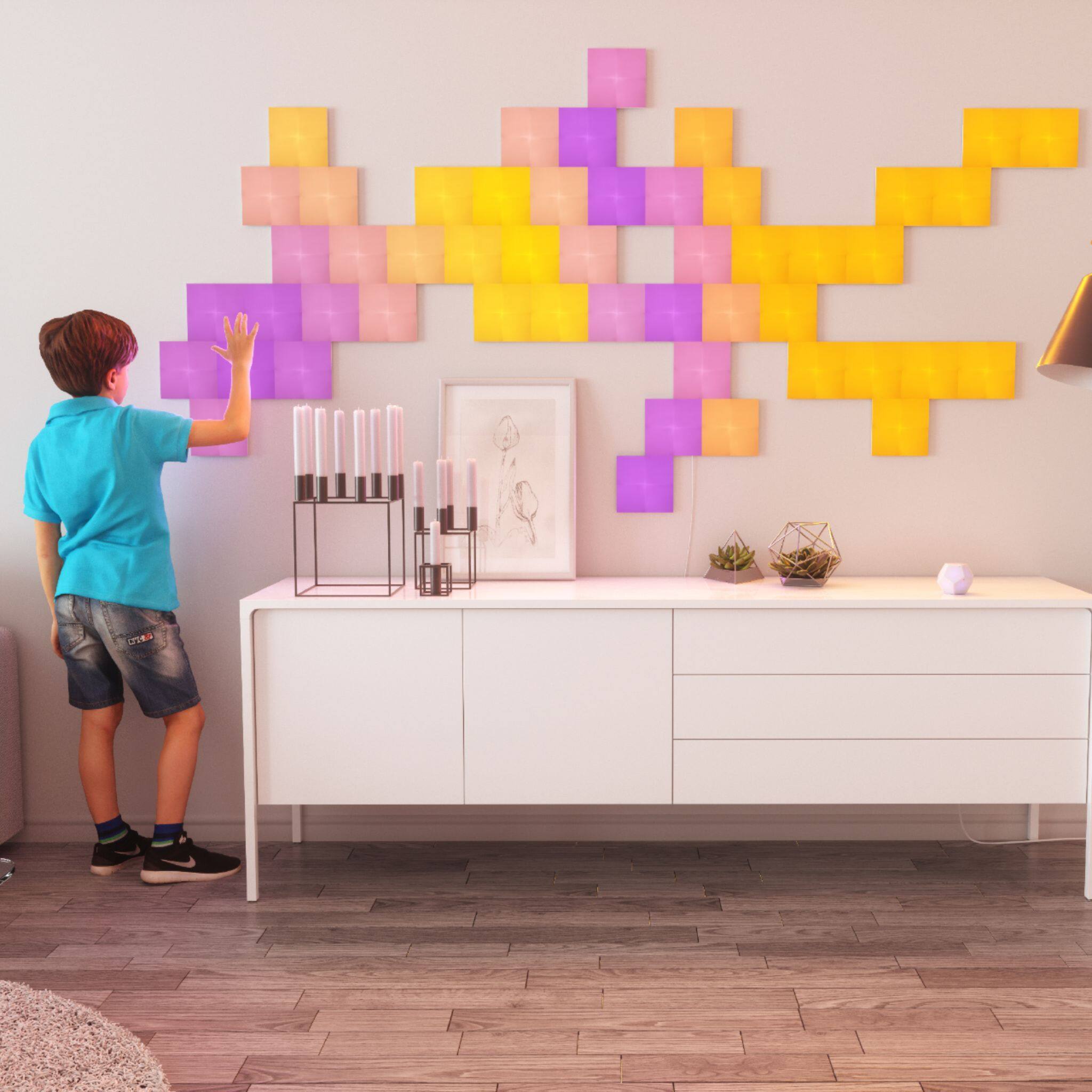 Nanoleaf Designs 9 Panels Reddit