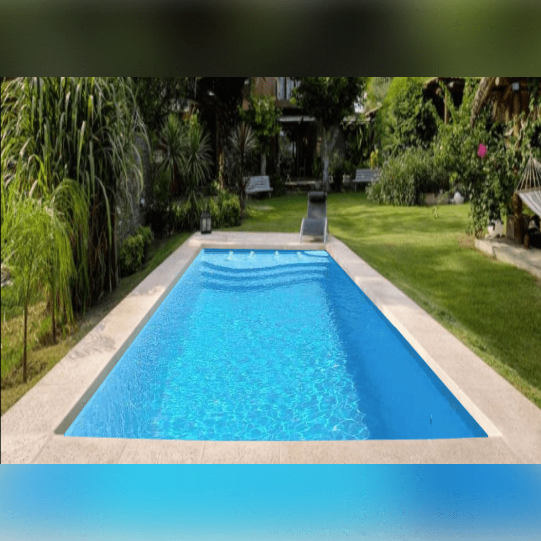 Piscina Completa Playa Húmeda Ondulada 9,30×3,80×1,20 A 1,80 – Piscinas Agui