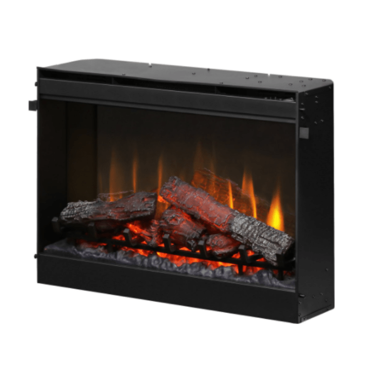 Âtre de foyer électrique avec bûches de Dimplex 33" Piscines StLouis