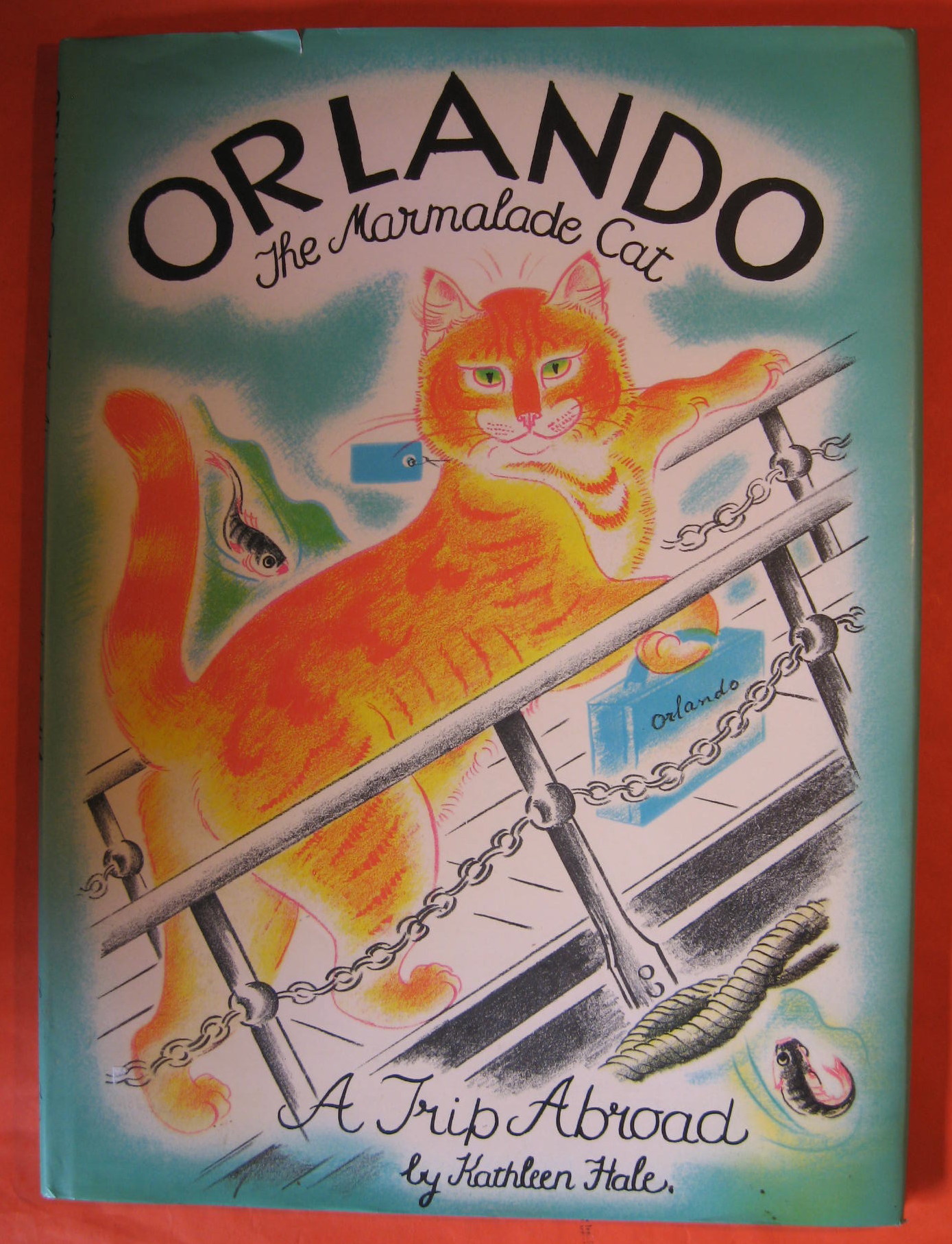 Orlando The Marmalade Cat A Trip Abroad