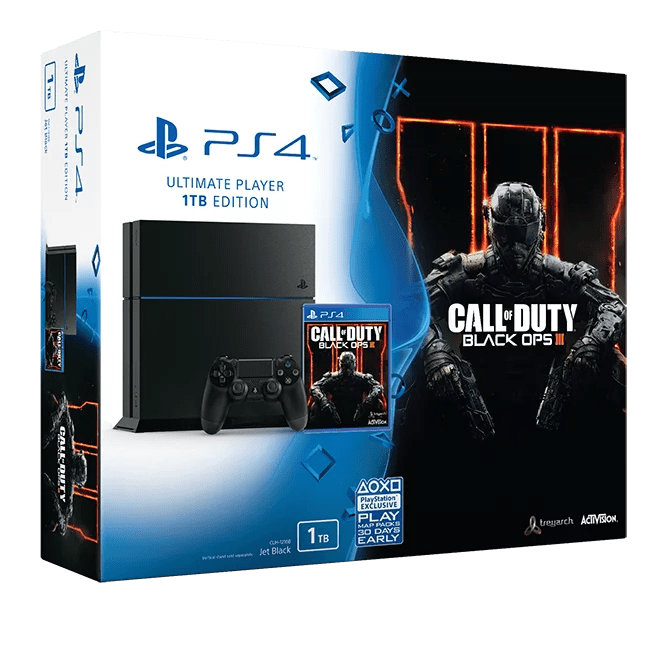 Купить PlayStation 4 1TB Call of Duty Black Ops 3 Bundle в наличии СПБ