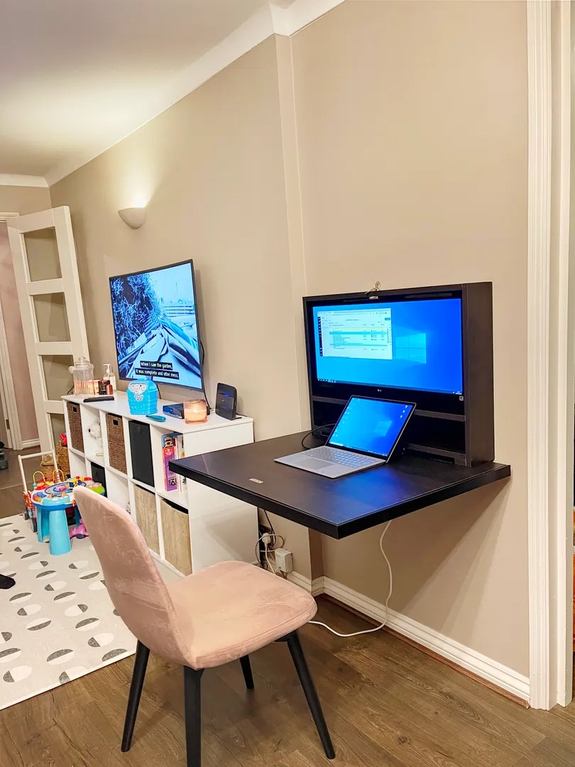 DropTop.™ Home Of The Original Wall Mounted Folding Desk.