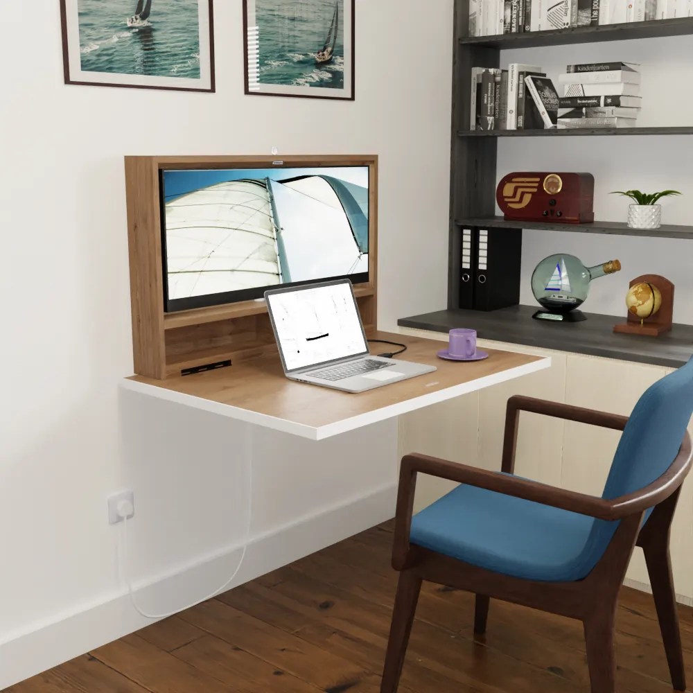 DropTop.™ Home Of The Original Wall Mounted Folding Desk.