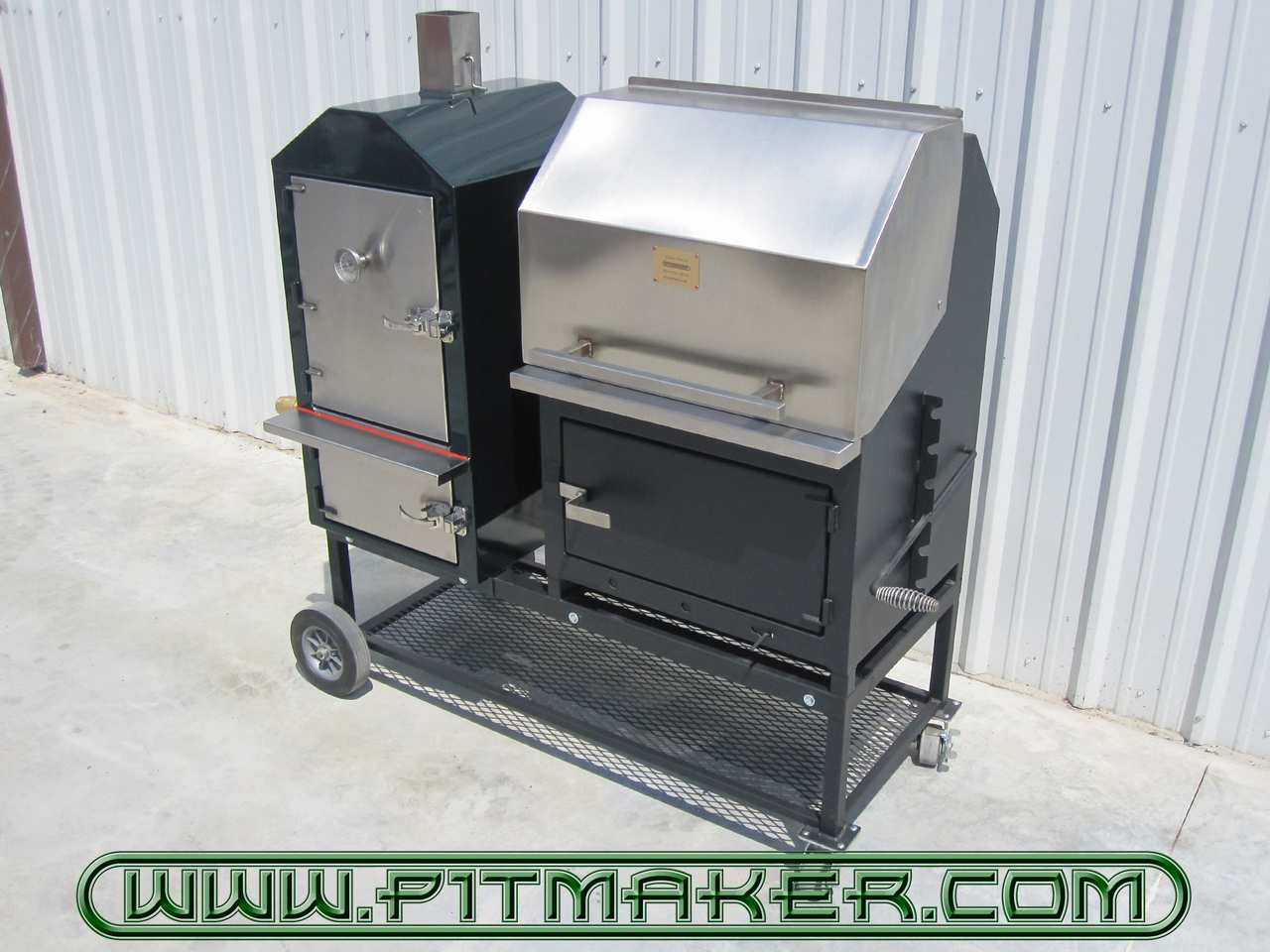 Safe/GrillMeister Combo Pitmaker