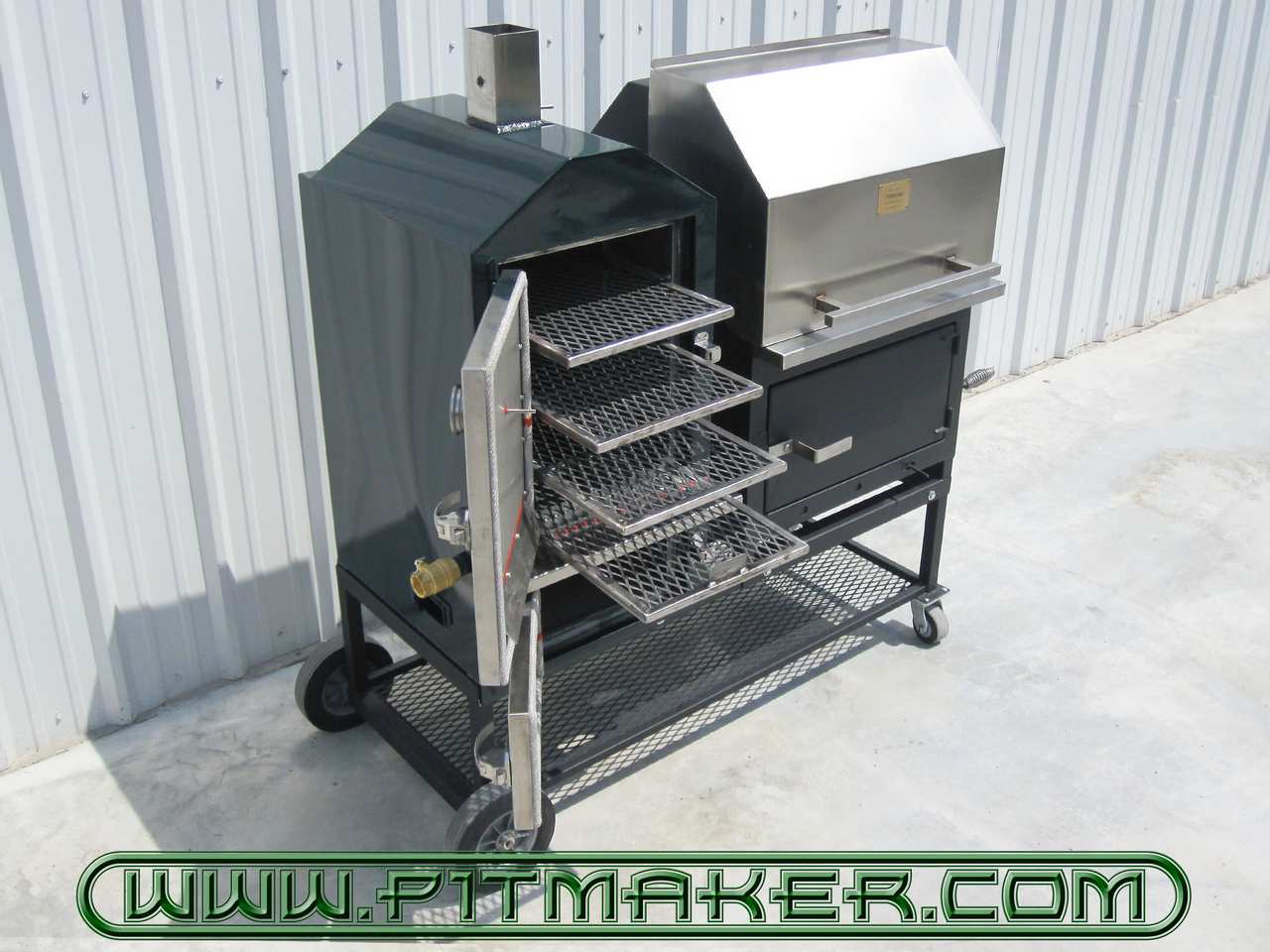 Safe/GrillMeister Combo Pitmaker