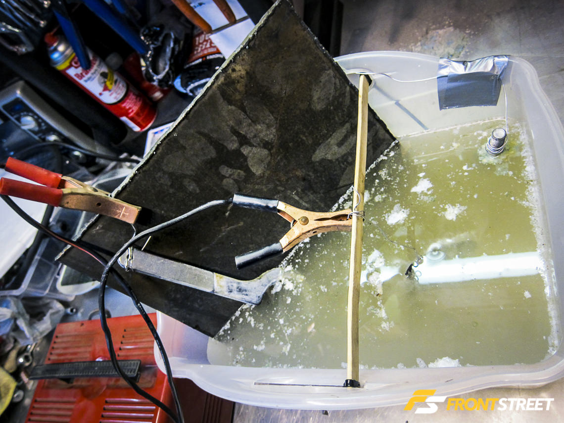 DIY Tech Rust Removal Through Electrolysis