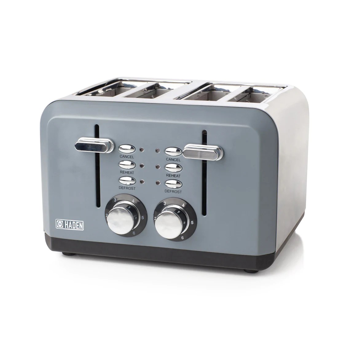 HADEN PERTH SLATE GREY 4 SLICE TOASTER Pitre Home