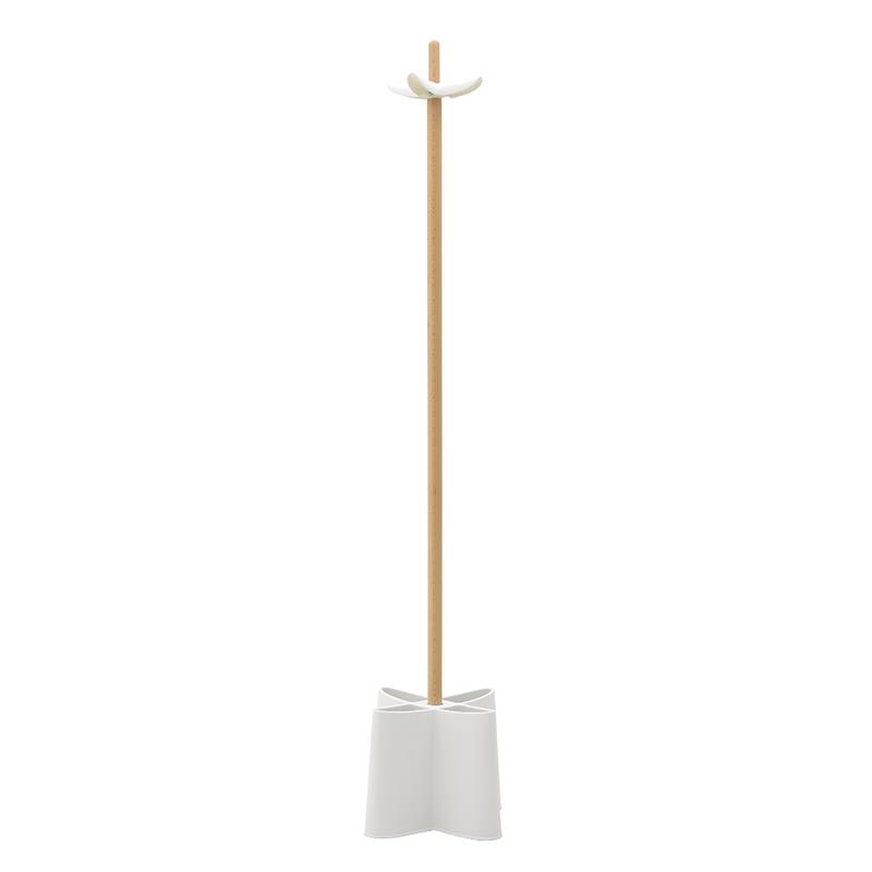 WOODEN COAT HANGER WHITE Pitre Home