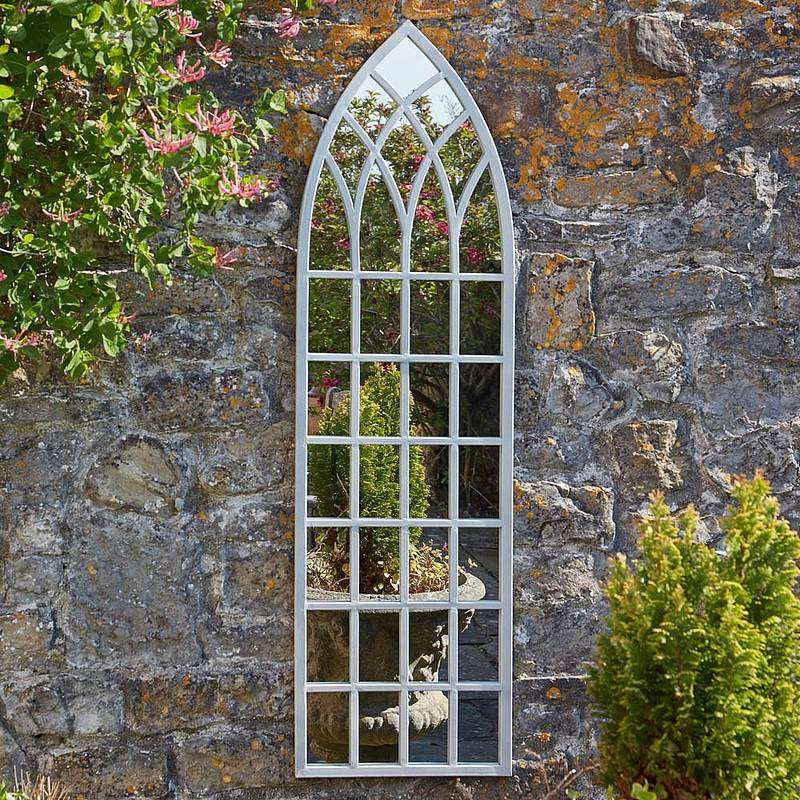 Tall Church Garden Mirror H140cm Pits Pots and Patios