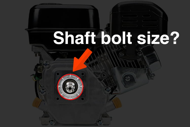 Choose the right crankshaft bolt size for your Predator engine PIT TALKS