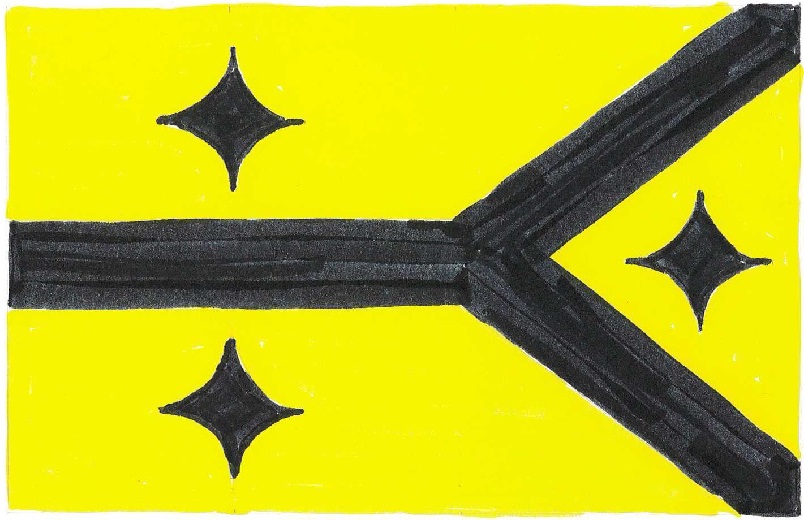 Black and gold striped pittsburgh flag Telegraph