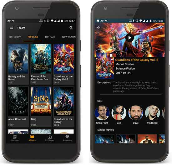 TeaTv Apk latest version 9.7 is available for download but avoid it for