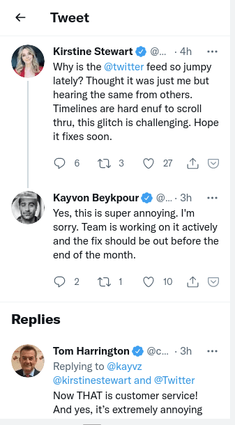 Twitter Keeps Jumping To The Top When Theres A New Tweet 2023 Twitter Timeline Jumpy? It's A Known Bug To Be Fixed Before Month-End