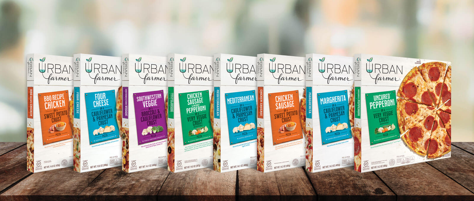 Urban Farmer VeggieCrust Pizzas Pivot Forward