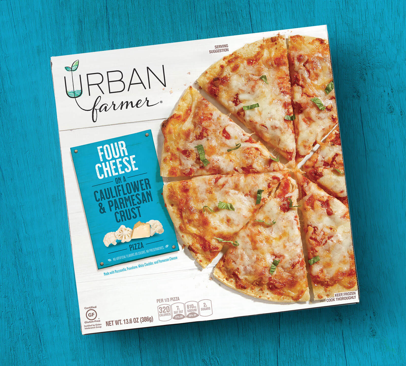 Urban Farmer VeggieCrust Pizzas Pivot Forward