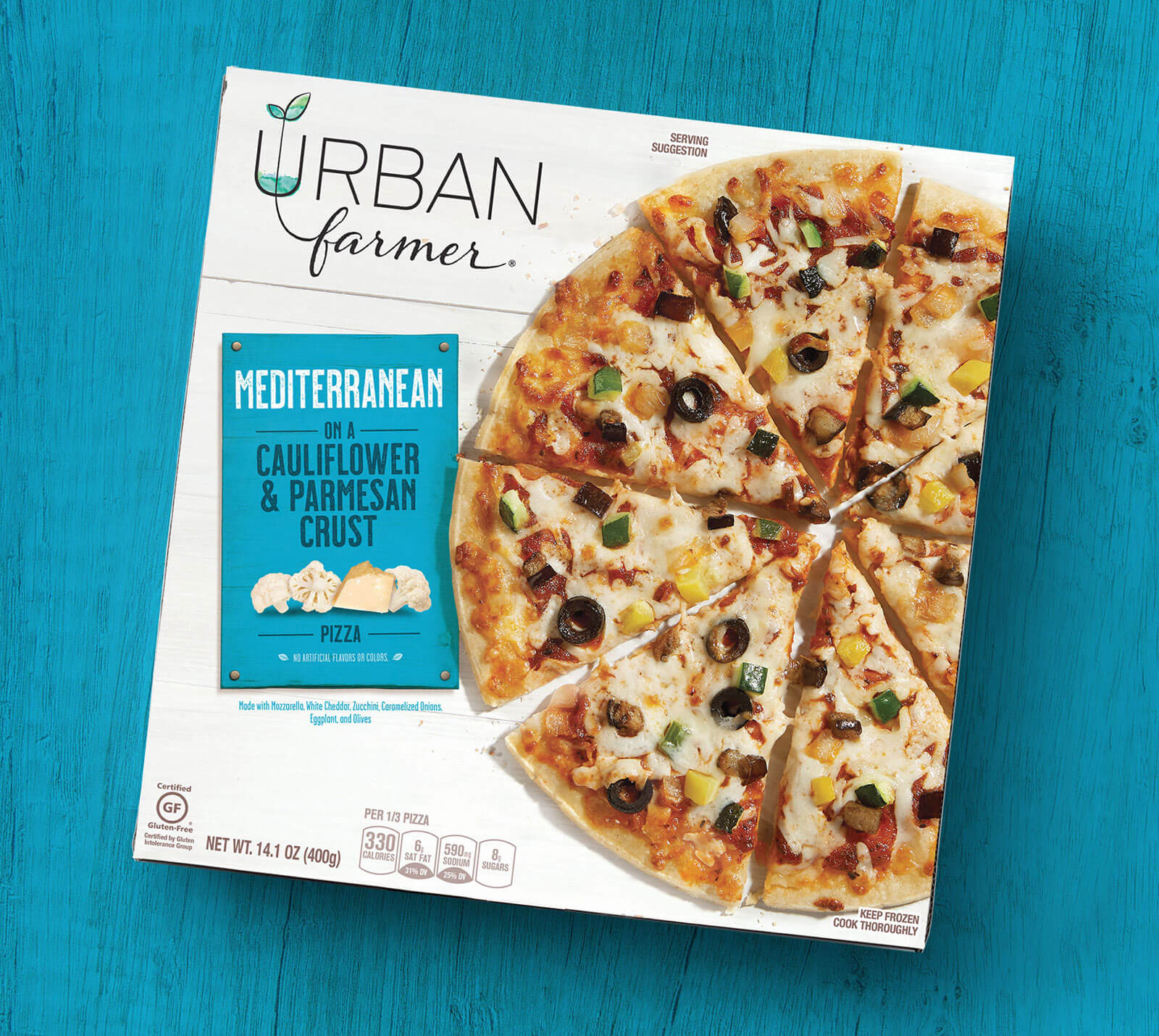 Urban Farmer VeggieCrust Pizzas Pivot Forward